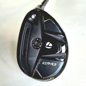 TaylorMade Qi4D 22° #4 Hybrid Golf Club with KBS REAX 75 Stiff Flex Shaft