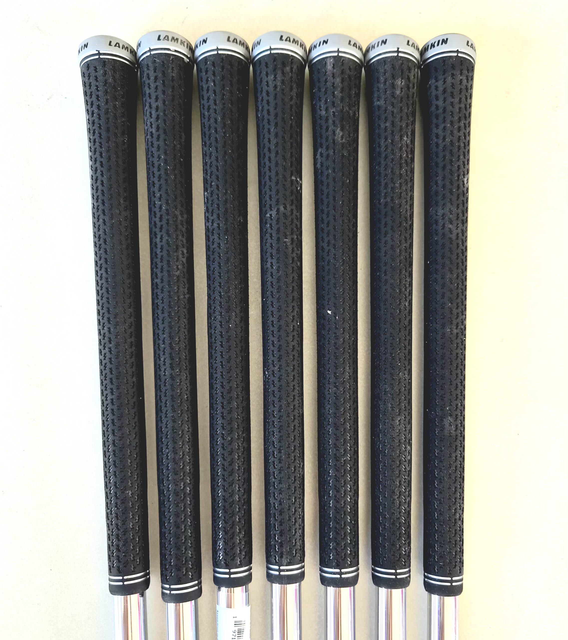 True Temper Dynamic Gold S300 Mid 100 Stiff Flex Golf Iron Shaft Set #4-P/W (7 shafts) - Pulled - Image 3