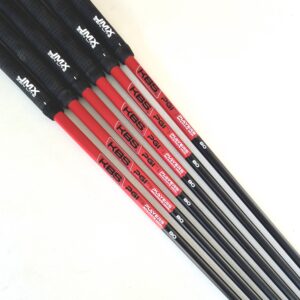 KBS PGI 80 Stiff Flex Golf Iron Shaft Set #5-P/W (5 shafts) - Pulled from Avoda One Length Clubs