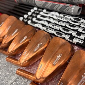 Fujimoto FT-1 MBX Custom Copper Iron Golf Set 4-PW (7 Clubs) - LA Golf Stiff Flex Shaft