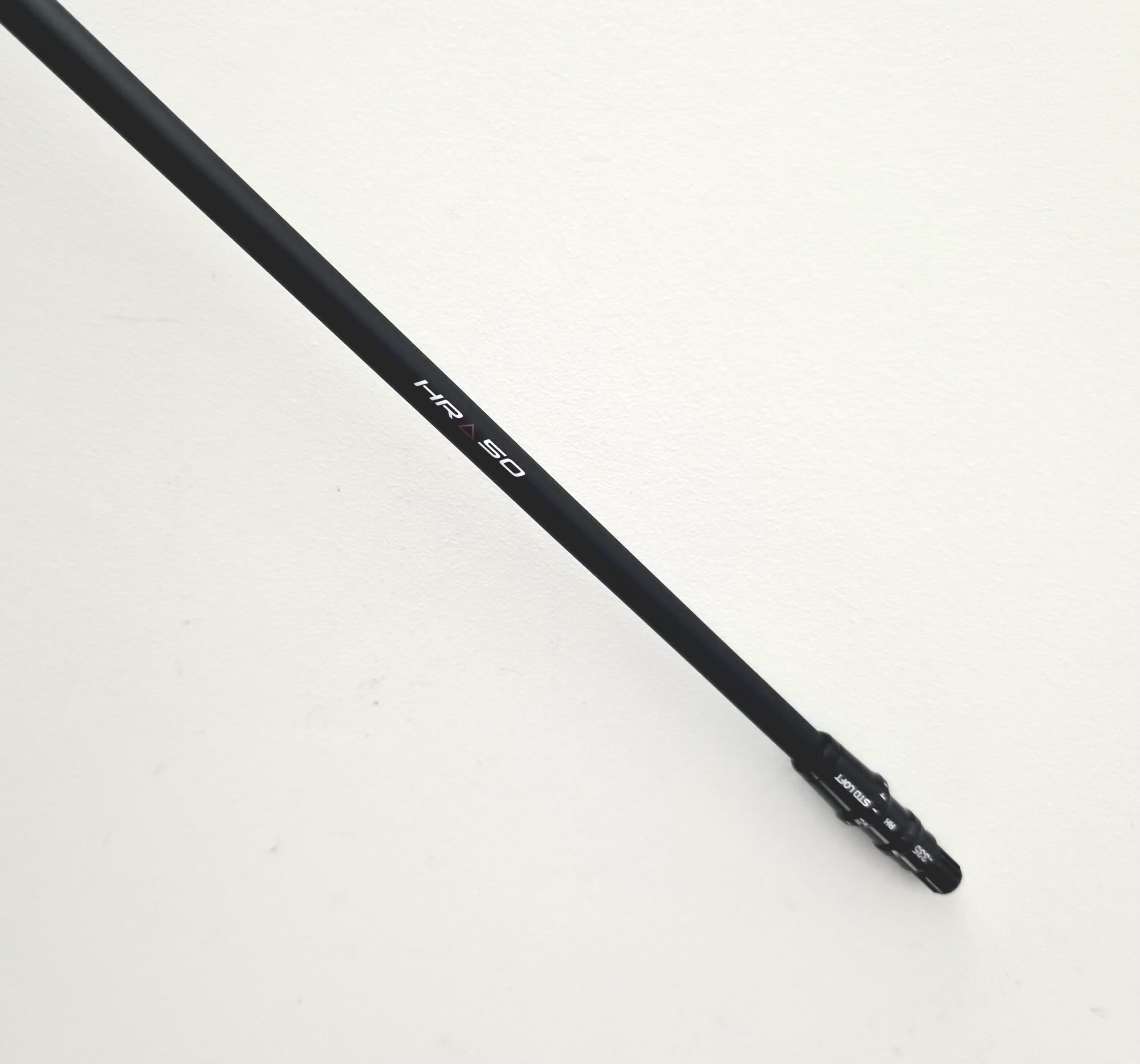 Mitsubishi REAX HR-50 Red Stiff Flex Driver Golf Shaft - TaylorMade Adapter - Image 2