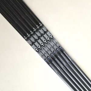 Mitsubishi MMT 85 Stiff Flex Graphite Iron Golf Set #6-P/W +G/W (6 shafts) - Professionally Pulled