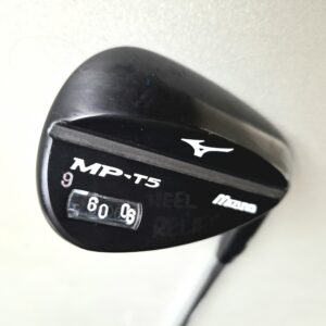 Mizuno MP-T5 60° 06 Lob Wedge Black Chrome Iron Club - Project X 5.5 Regular Flex Shaft