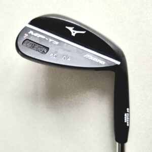 Alternative view of Mizuno MP-T5 60° 04 Lob Wedge Black Chrome Iron Club - Project X 5.5 Regular Flex Iron Shaft