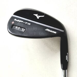 Alternative view of Mizuno MP-T5 60° 10 Lob Wedge Black Chrome Iron Club - Project X 5.5 Regular Flex Iron Shaft