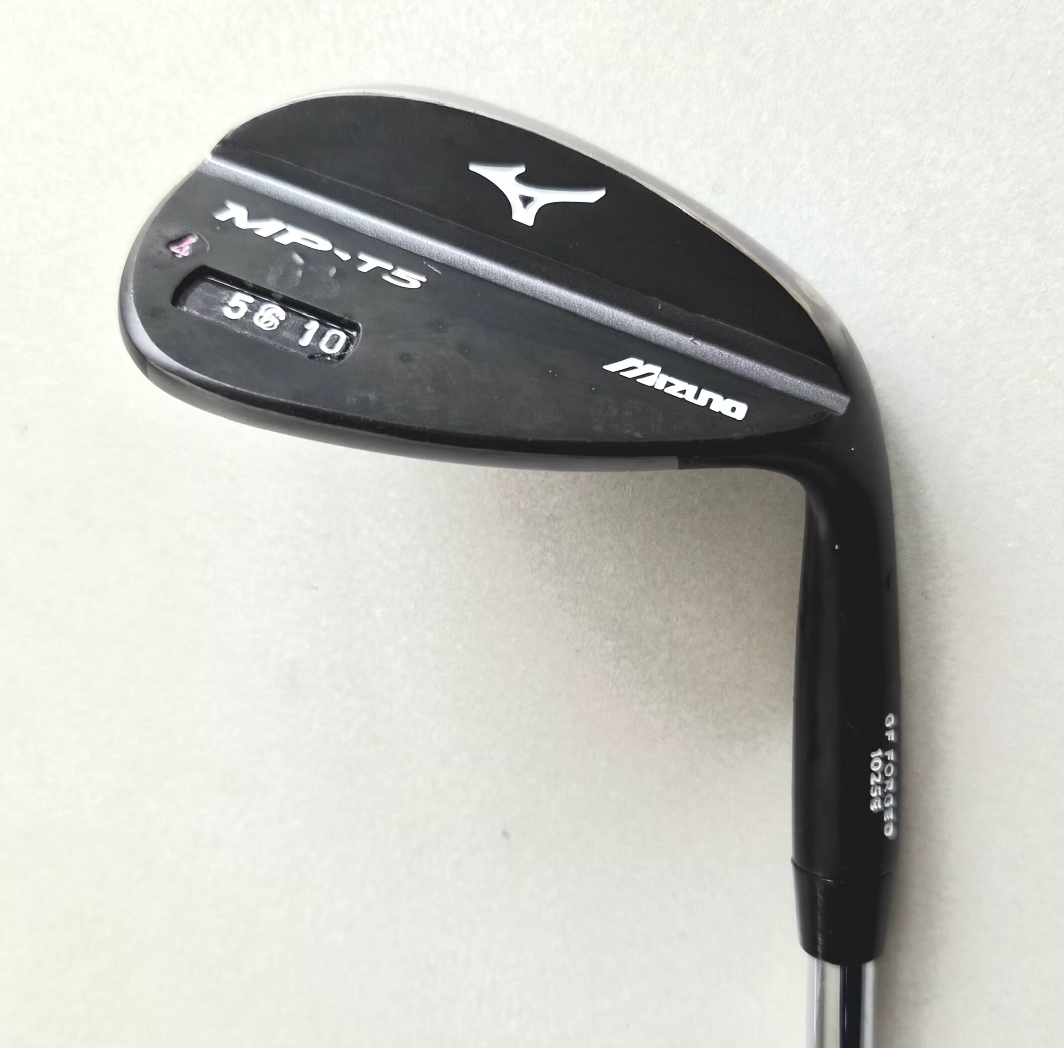 Mizuno MP-T5 56° 10 Sand Wedge Black Chrome Iron Club - Project X 5.5 Regular Flex Shaft - Image 3